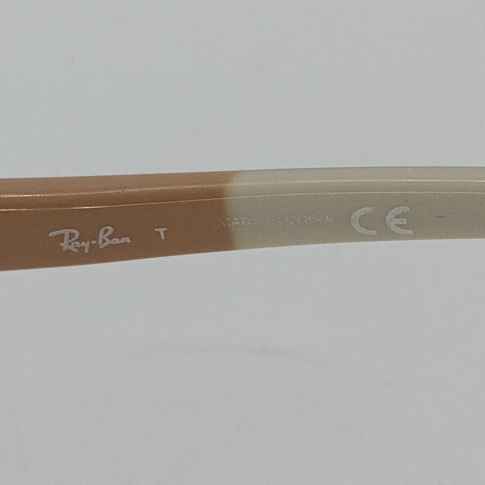 Ray-Ban RB5298 5549 Brown Tortoise Beige Eyeglasses Frames Only 53-17-135 #08